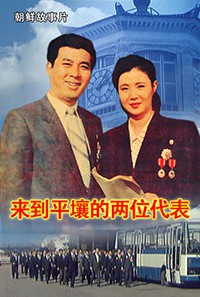 来到平壤的两位代表